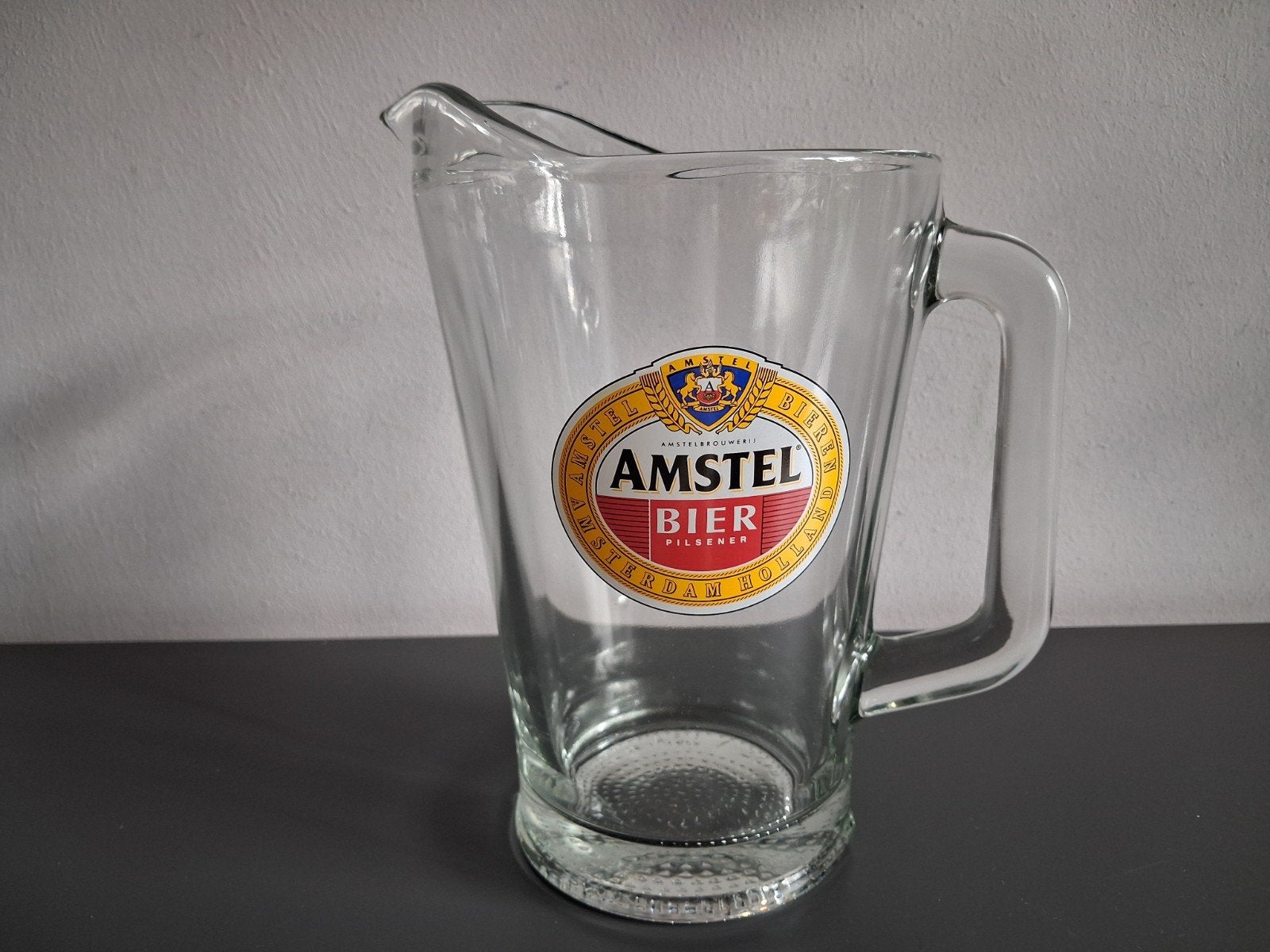 Amstel Bier Pilser Karaf - Zo goed als nieuw pitcher, Ophalen of Verzenden, Zo goed als nieuw, Glas of Glazen, Amstel