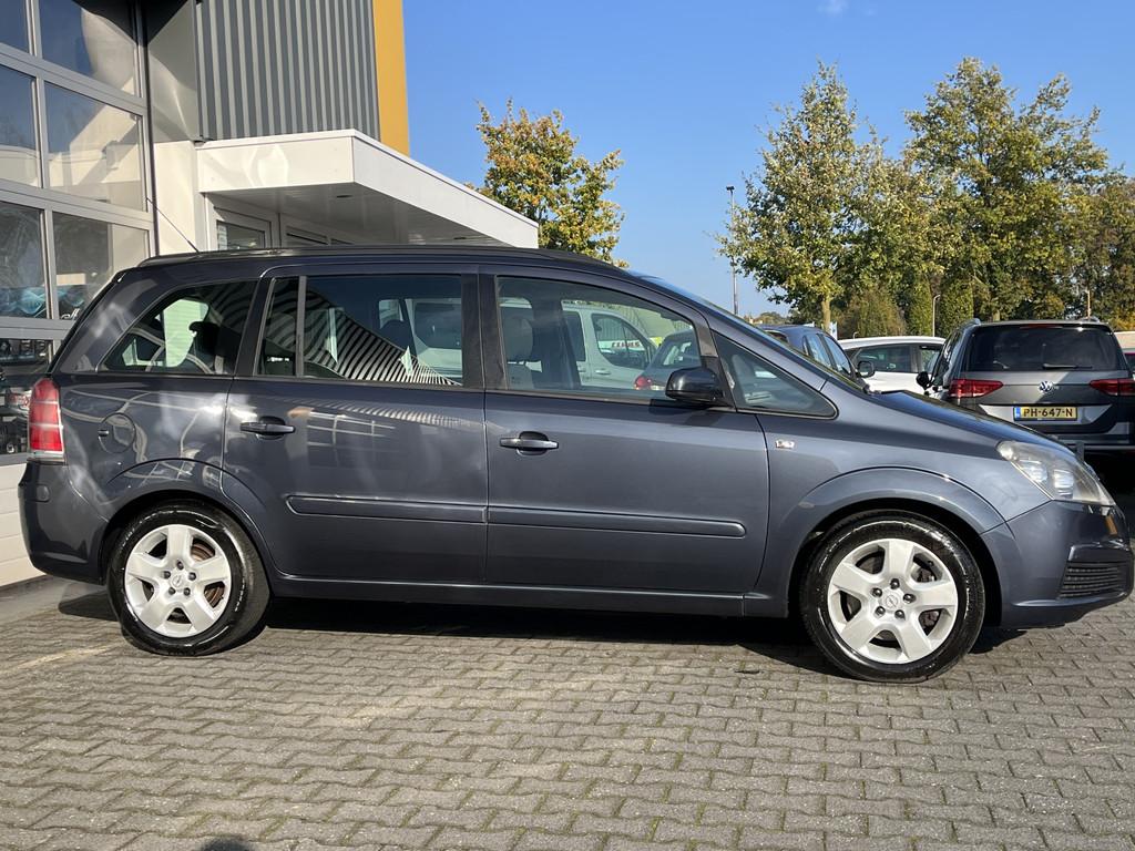 Opel Zafira 2.2 versnellingsbak defect Cruise control Climat, Auto's, Voorwielaandrijving, Stof, Zwart, 4 cilinders