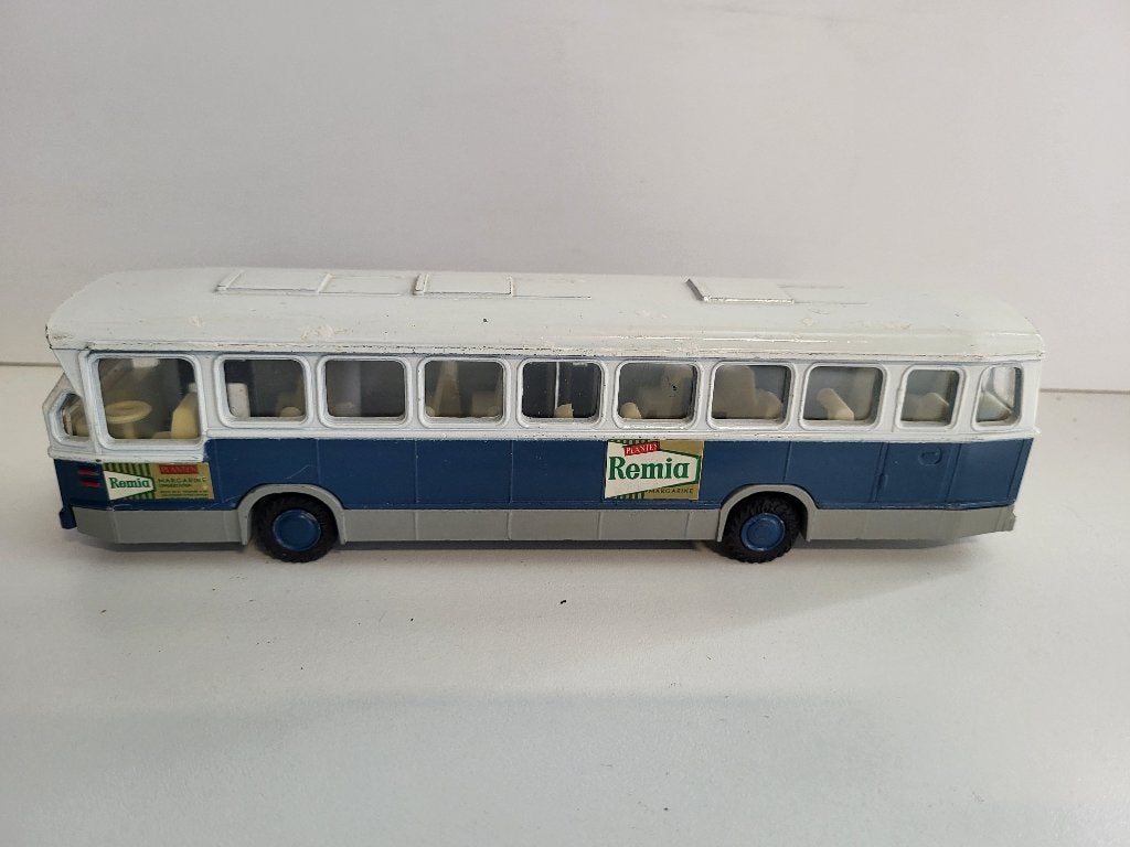 Lion Car  no38  DAF bus  Remia   Lion Toys, Hobby en Vrije tijd, Modelauto's | 1:50, Verzenden, Gebruikt, Bus of Vrachtwagen, Lion Toys