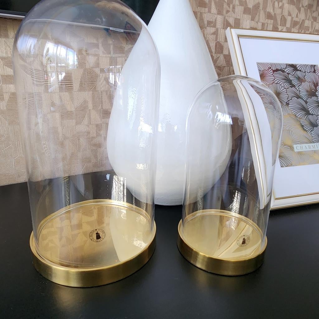 2 Stolpen met goud van Ikea, Huis en Inrichting, Woonaccessoires | Stolpen, Ophalen, Nieuw