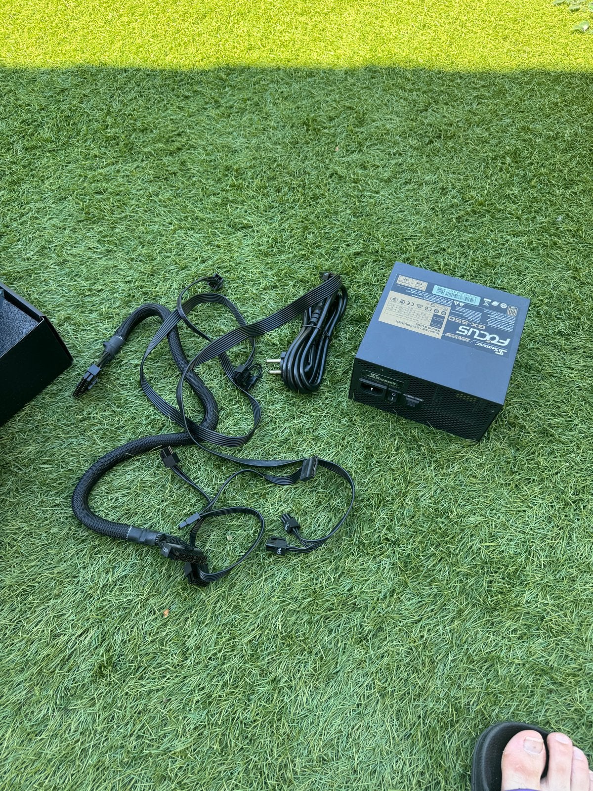 Seasonic Focus GX-550: 550W, 80+ Gold, Ophalen, Gebruikt
