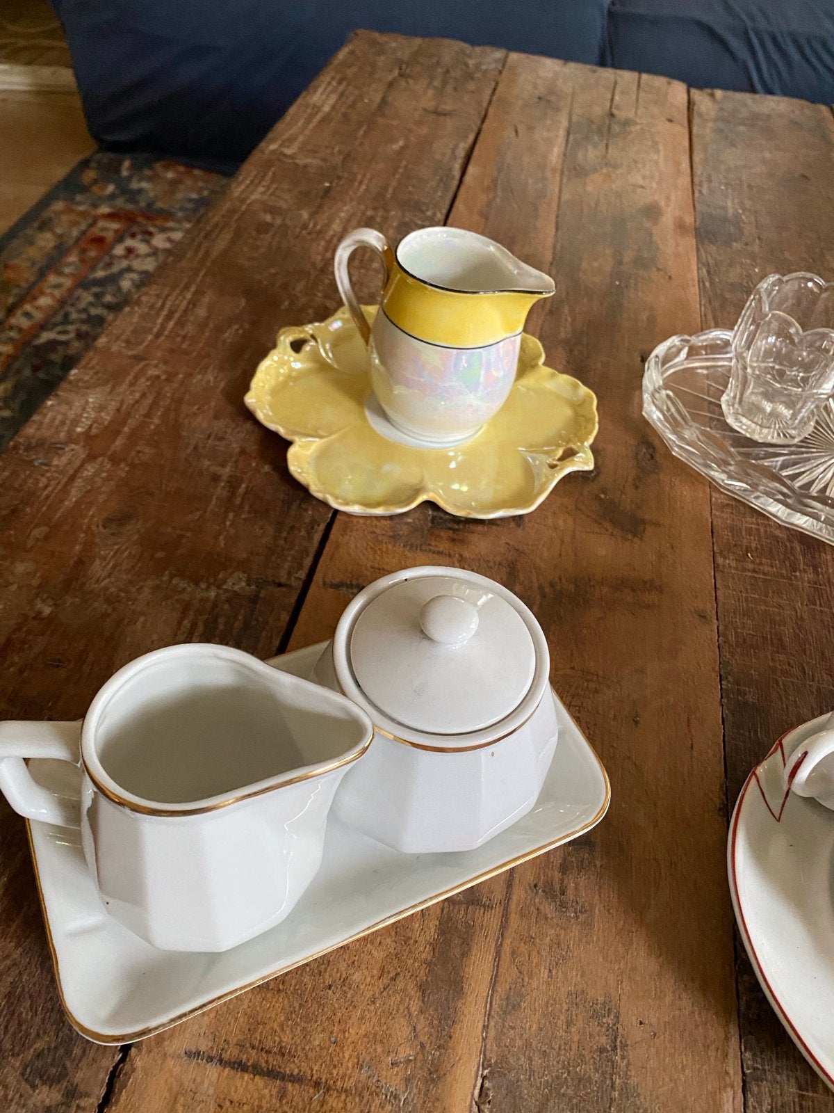 Diverse Vintage Suiker- en Melkstellen, Ophalen of Verzenden