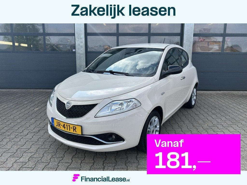 Lancia Ypsilon 0.9 Turbo TwinAir 90pk Opening Edition, Stof, Wit, Origineel Nederlands, 84 pk