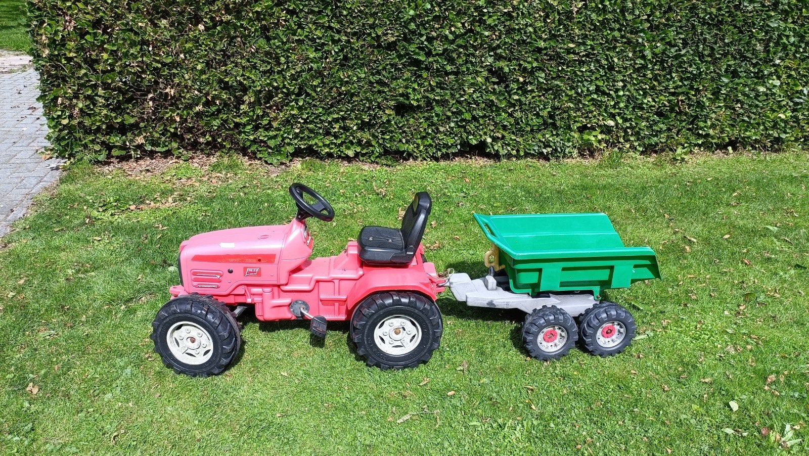 Tractor met aanhanger, Ophalen, Gebruikt, Overige merken