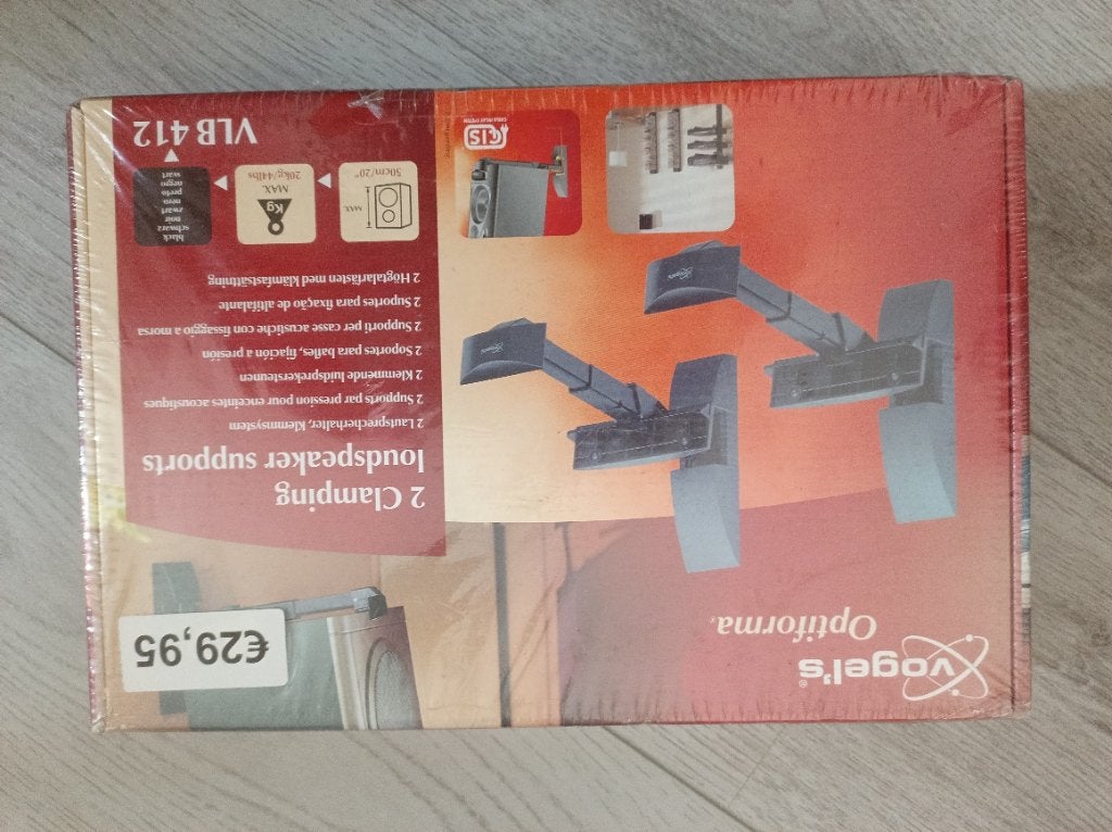 Vogels optiforma vlb 412 (muur)beugels, Overige typen, Nieuw, Minder dan 60 watt, Ophalen