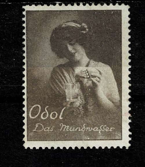 sluitzegel Duitsland ODOL MUNDWASSER, Ophalen of Verzenden, Overige thema's