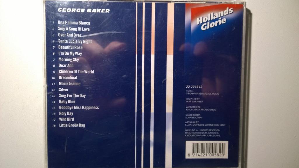 George Baker - George Baker Hollands Glorie, Ophalen of Verzenden, Zo goed als nieuw