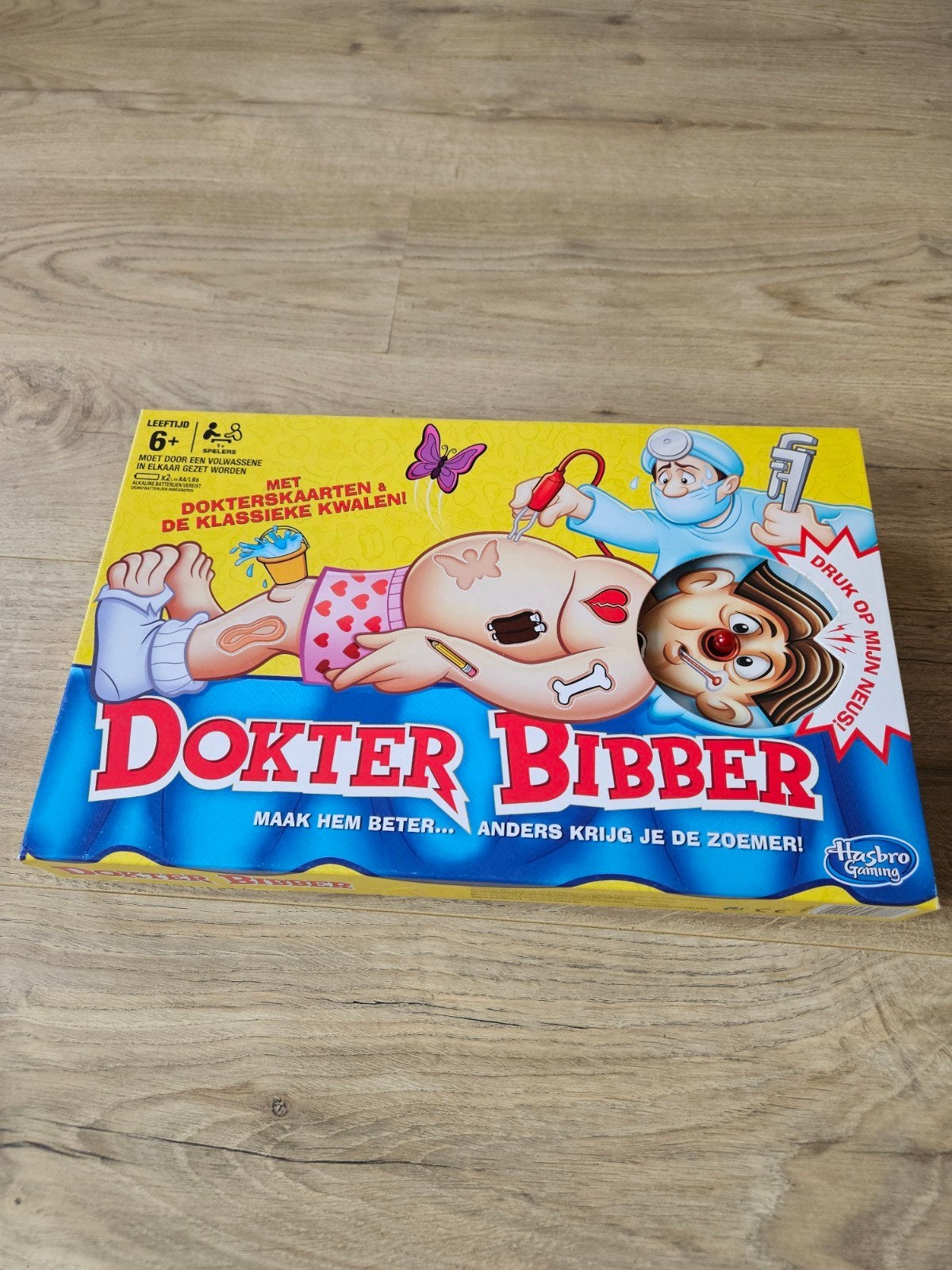 Dokter Bibber, Een of twee spelers, Ophalen, Gebruikt, Hasbro Gaming