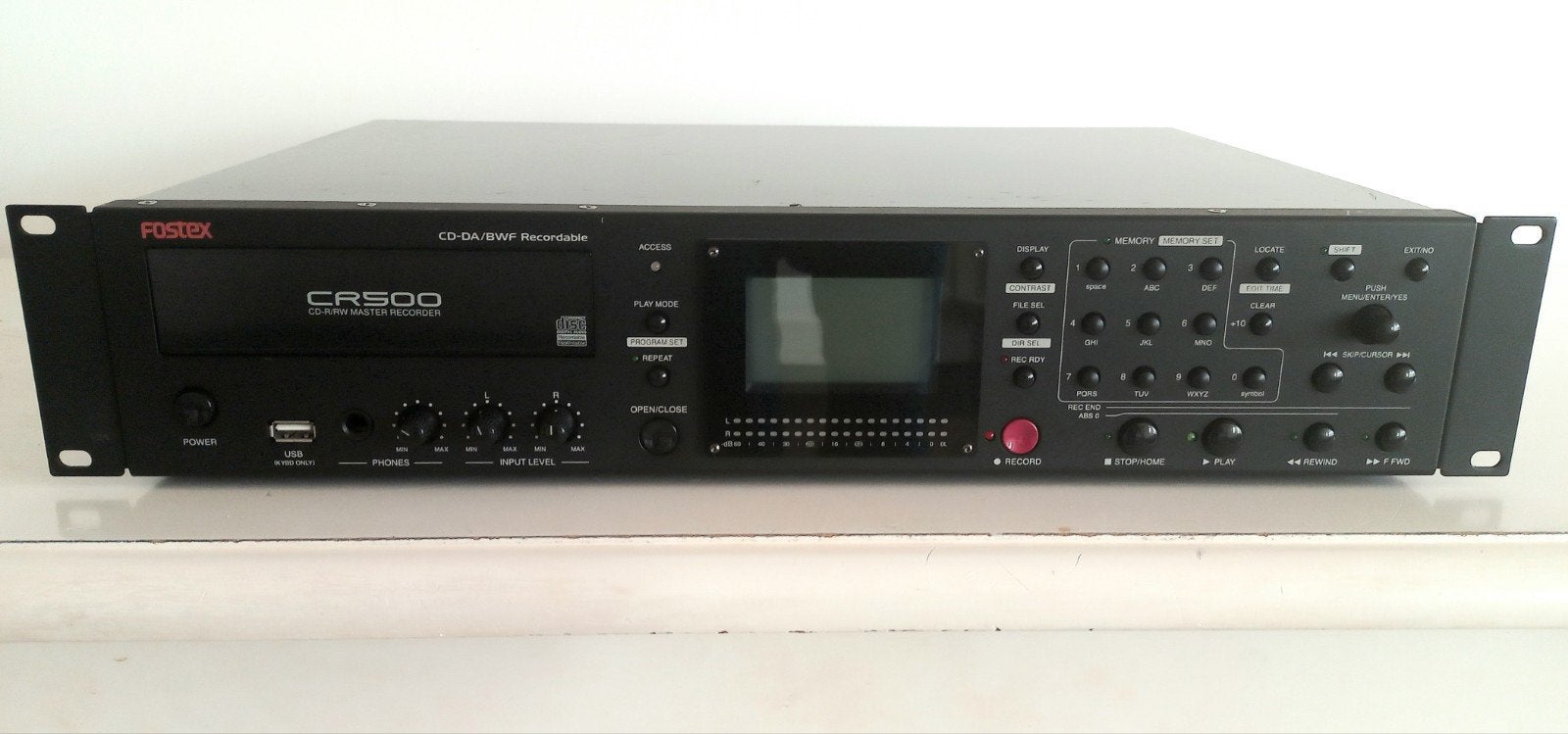 Fostex CR500 CD-R/RW Master Recorder, Ophalen of Verzenden, Gebruikt