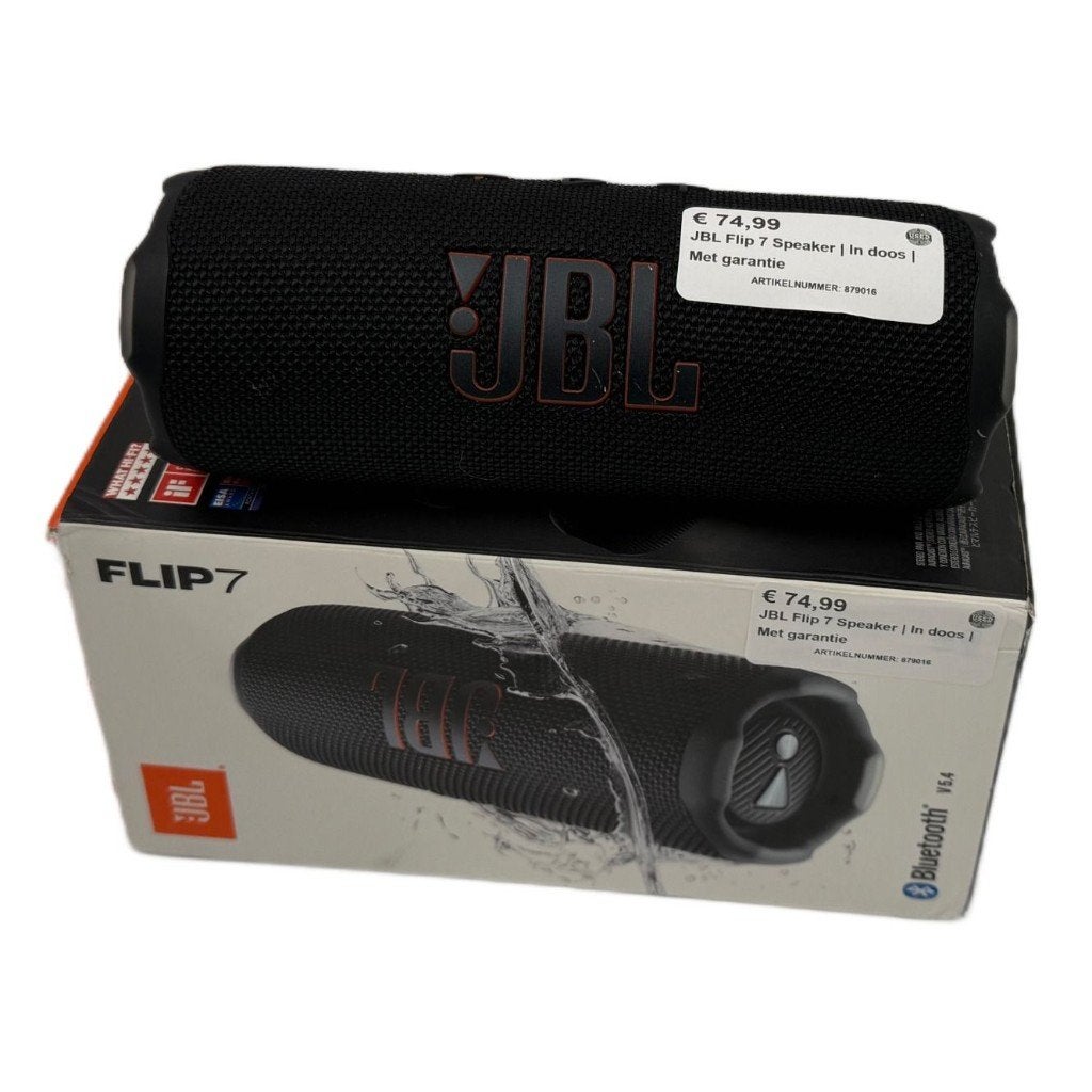 JBL Flip 7 Speaker | In doos | Met garantie