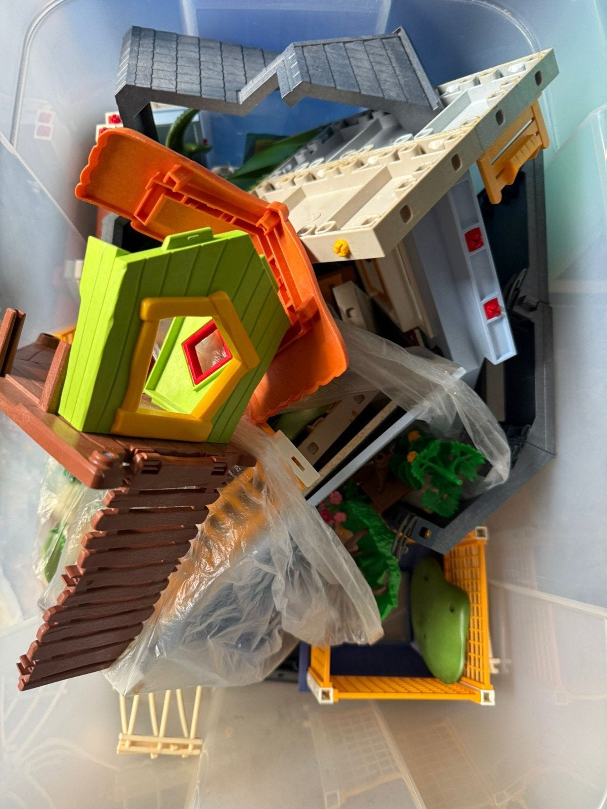 Partij Playmobil, Ophalen, Gebruikt