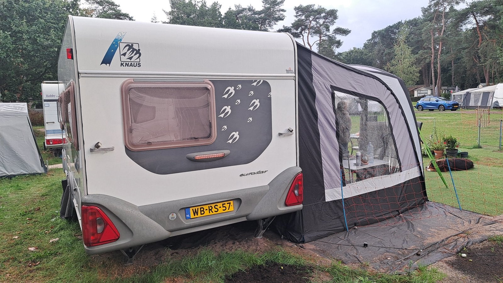 Knaus Eurostar 450 - 2002, Rondzit, Frans bed, Particulier, 4 tot 5 meter