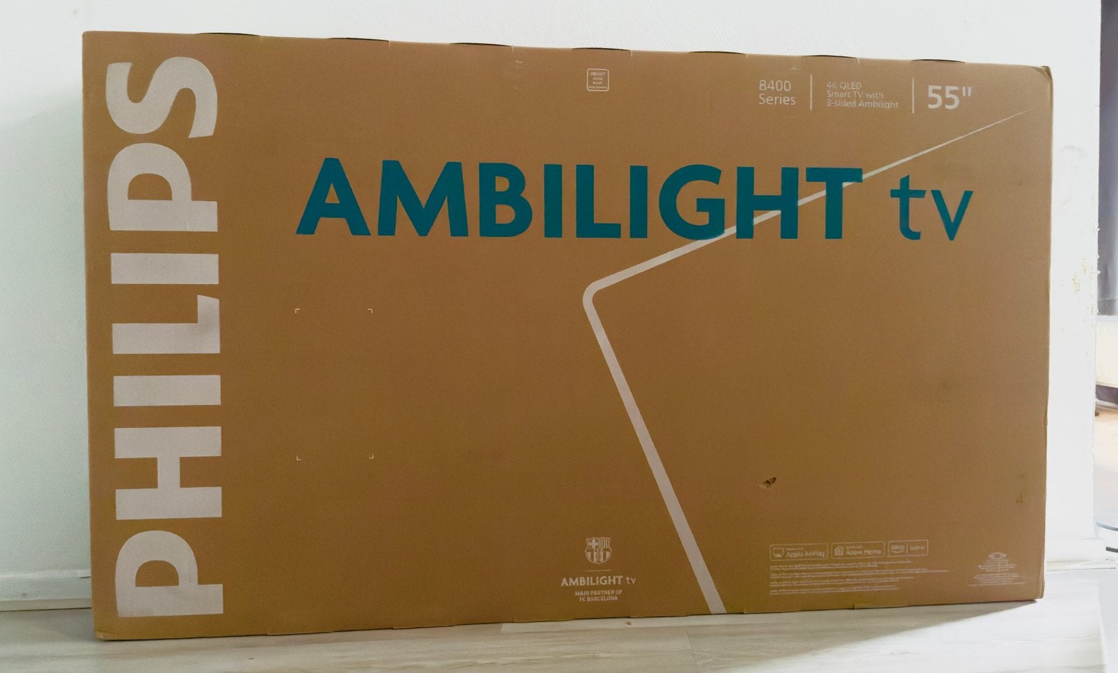 Philips ambilight 4K TV 55” NIEUW, Philips, QLED, Nieuw, Ophalen of Verzenden