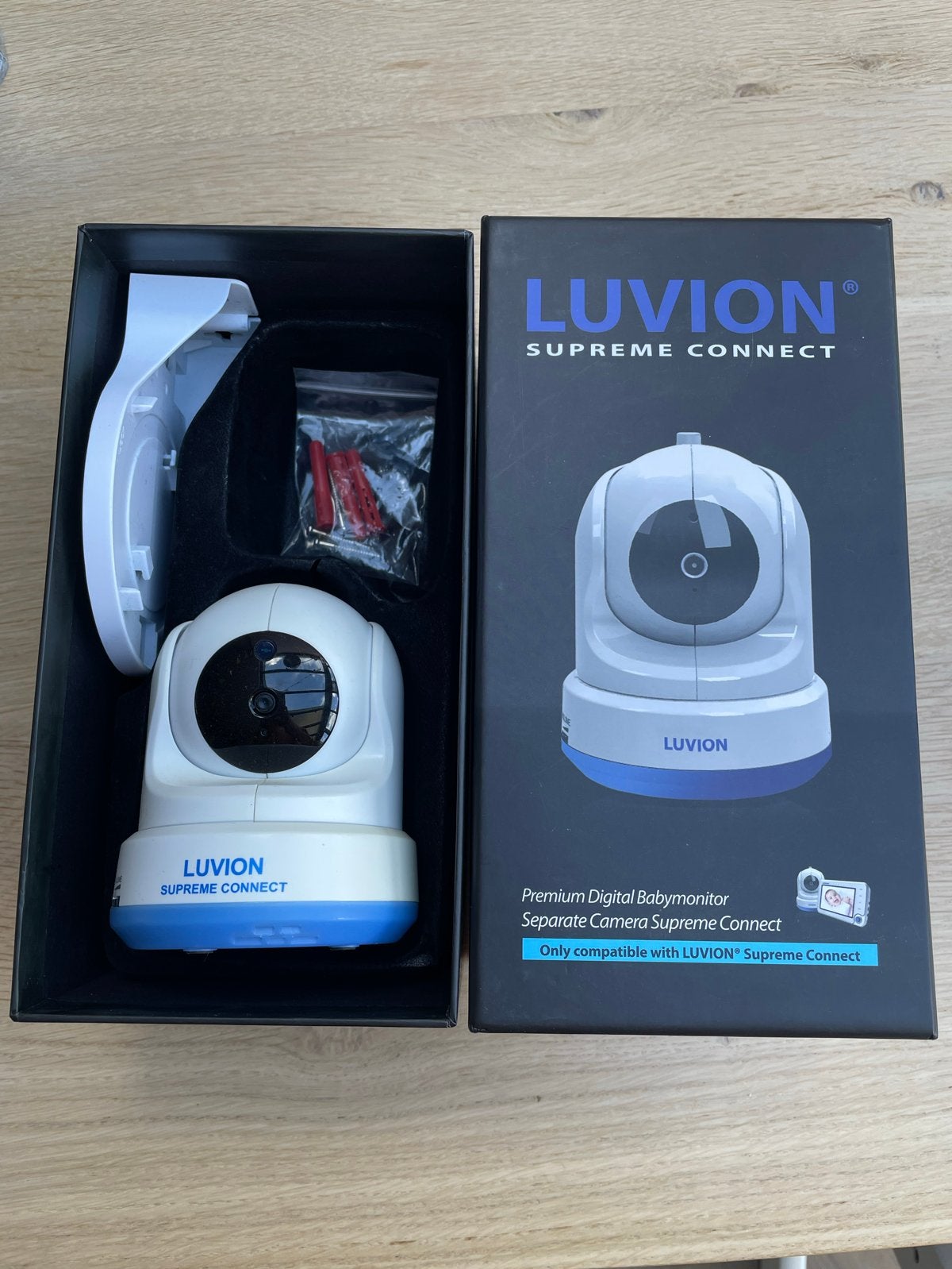 Luvion Supreme Connect Premium Digitale Babyfoon Camera, Ophalen of Verzenden, Gebruikt, 250 meter of meer, Camera