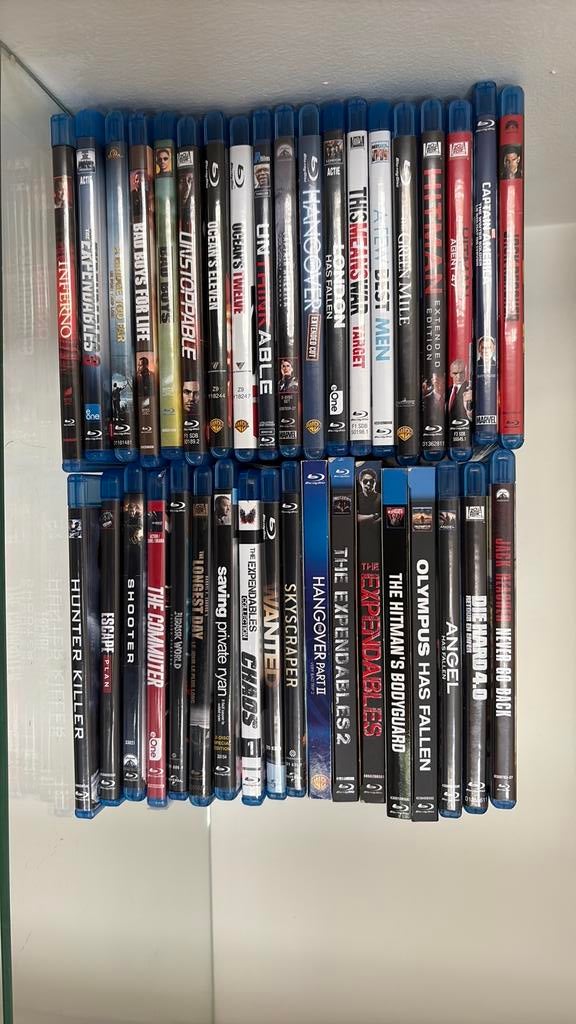 37 blu ray films allerlei actie films, Cd's en Dvd's, Blu-ray, Ophalen of Verzenden, Zo goed als nieuw, Actie