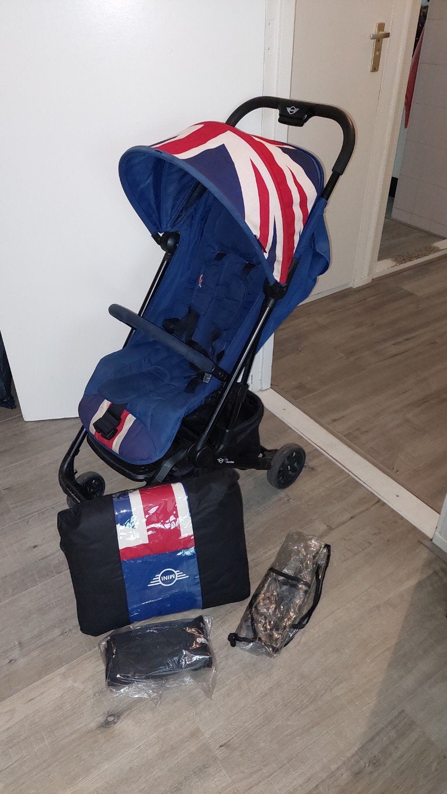 Easywalker XS Mini Inclusief Voetenzak, Ophalen, Gebruikt, Overige merken, Regenhoes