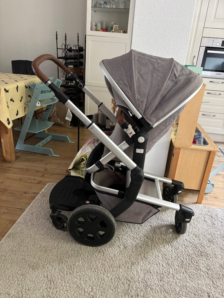 Grijze Joolz Day kinderwagen, Gebruikt, Verstelbare duwstang, Ophalen, Kinderwagen