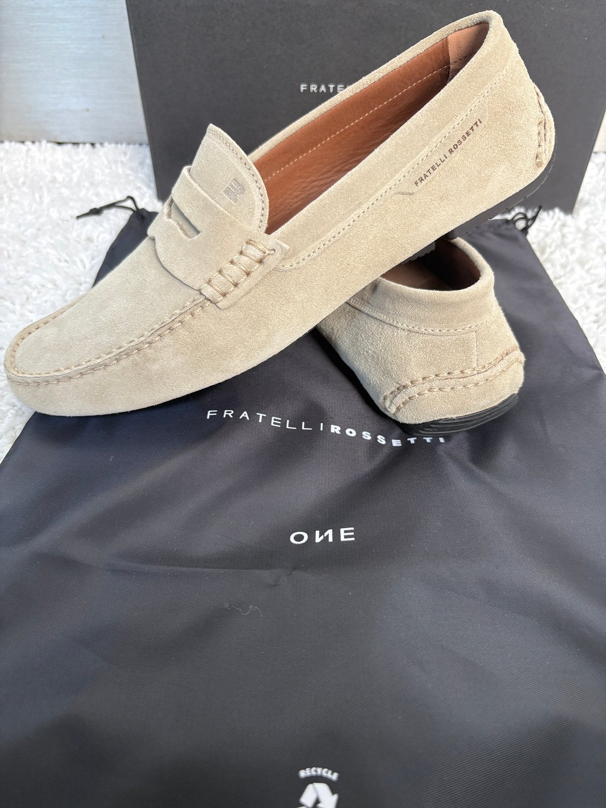 Fratelli Rossetti maat 11 UK EU 45 nieuw €390, Kleding | Heren, Ophalen, Nieuw, Espadrilles of Moccasins