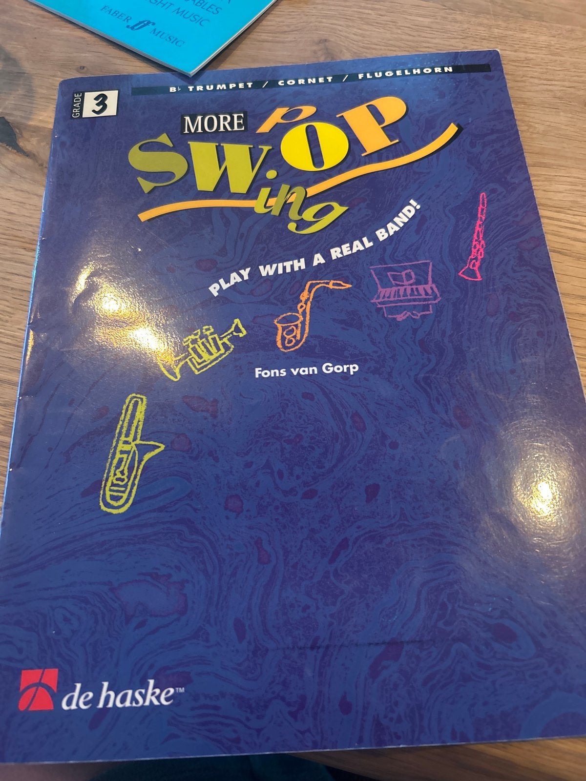 Bladmuziek trompet pop/swing grade 3 (zonder CD), Gebruikt, Ophalen of Verzenden, Thema, Trompet