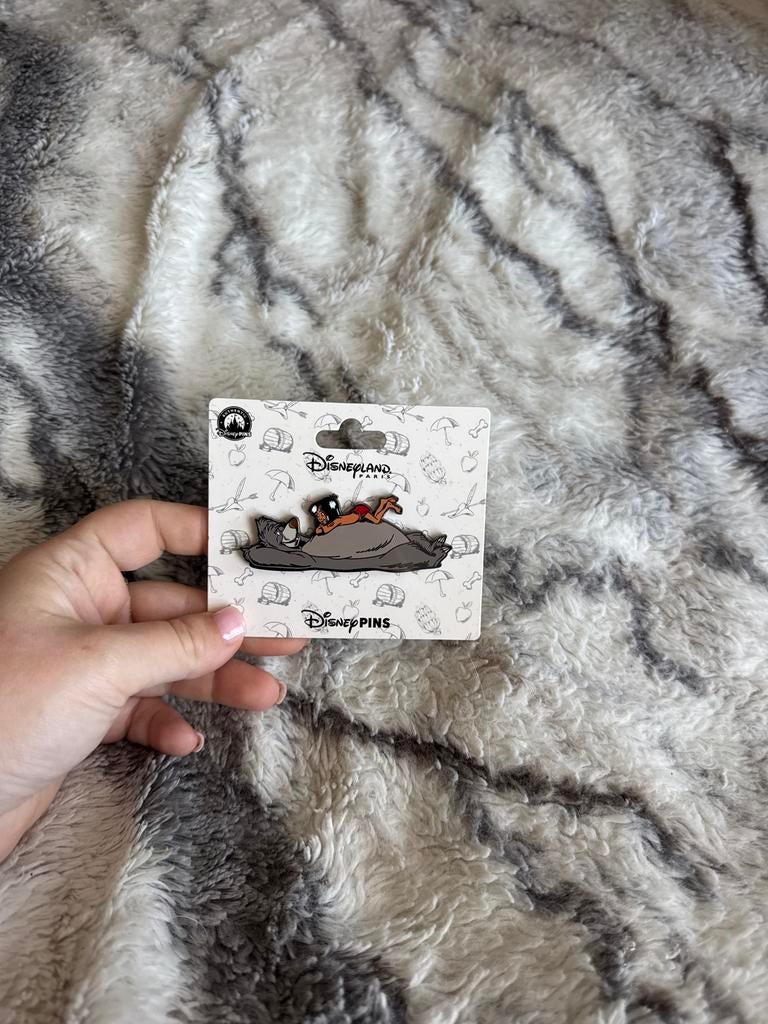 Disney Pin Jungle Boek Baloo en Mowgli, Ophalen of Verzenden, Leeuwenkoning of Jungle Boek, Nieuw, Overige typen