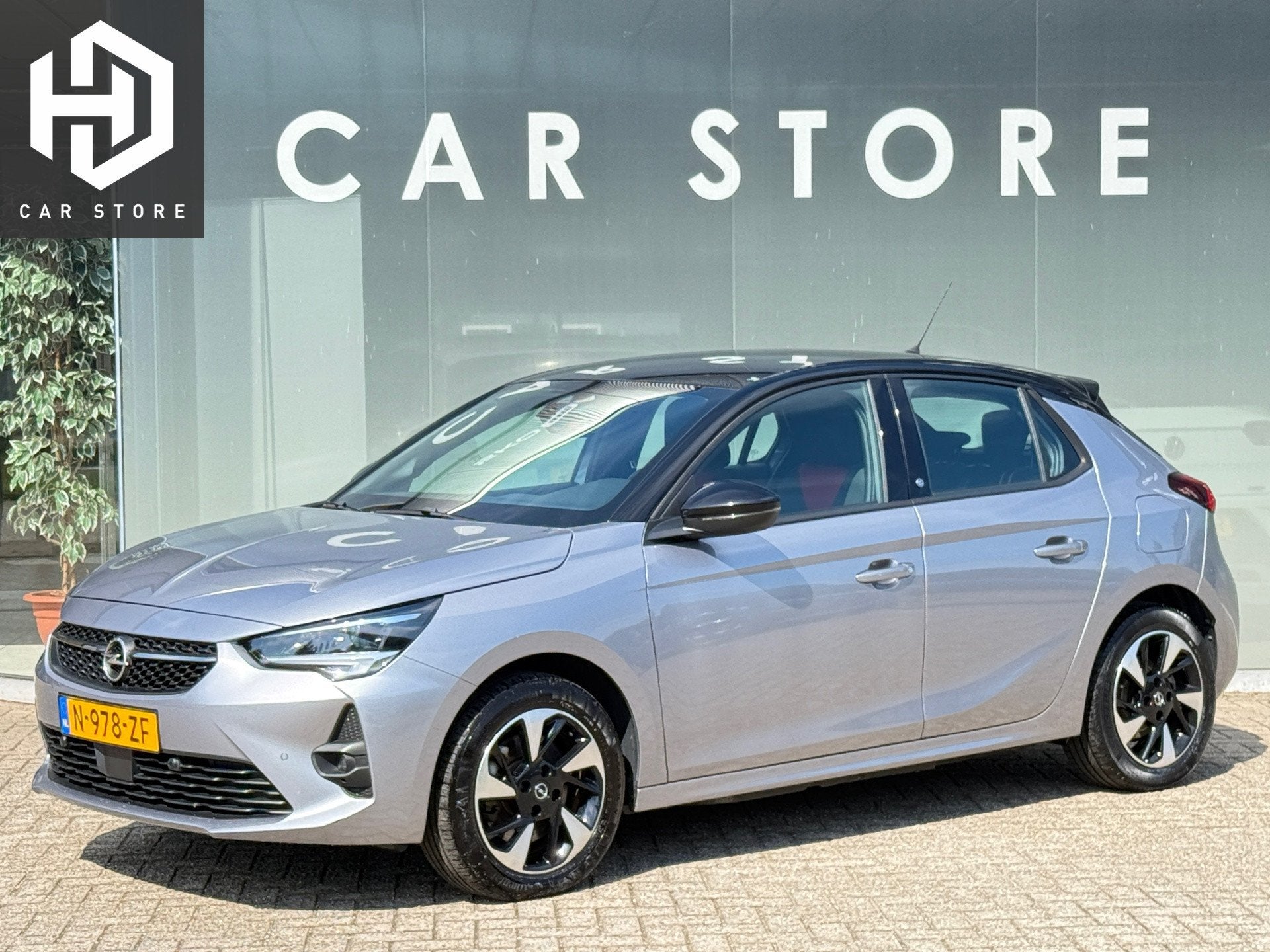 Opel Corsa-e GS Line 50 kWh FASE 3 91% SOH CARPLAY|Camera|PD, 330 km, Zwart, Origineel Nederlands, Parkeersensor