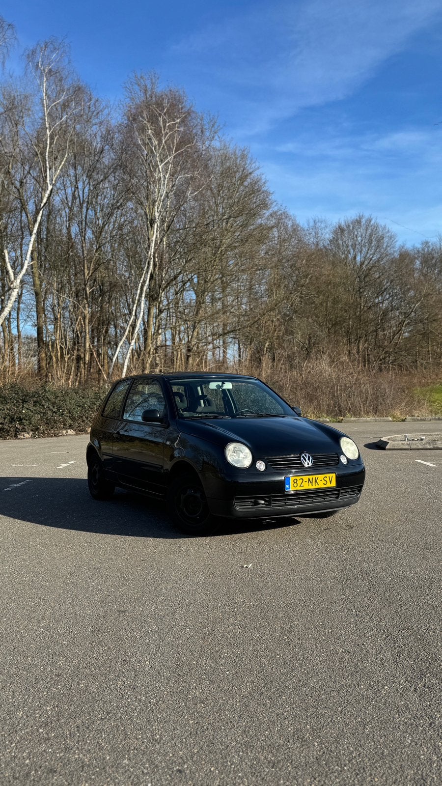 Volkswagen Lupo 1.4 44KW 2003 Zwart, Auto-onderdelen, Ophalen of Verzenden, Voor, Volkswagen, Bumper
