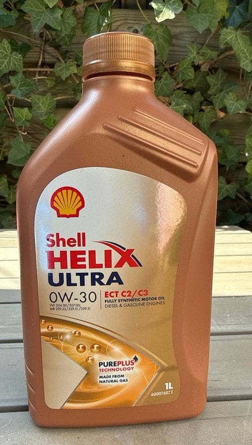 Ongeopende Shell Helix Ultra 0W-30 ECT C2/C3 Motorolie, Auto-onderdelen, Ophalen, Nieuw, Universele onderdelen