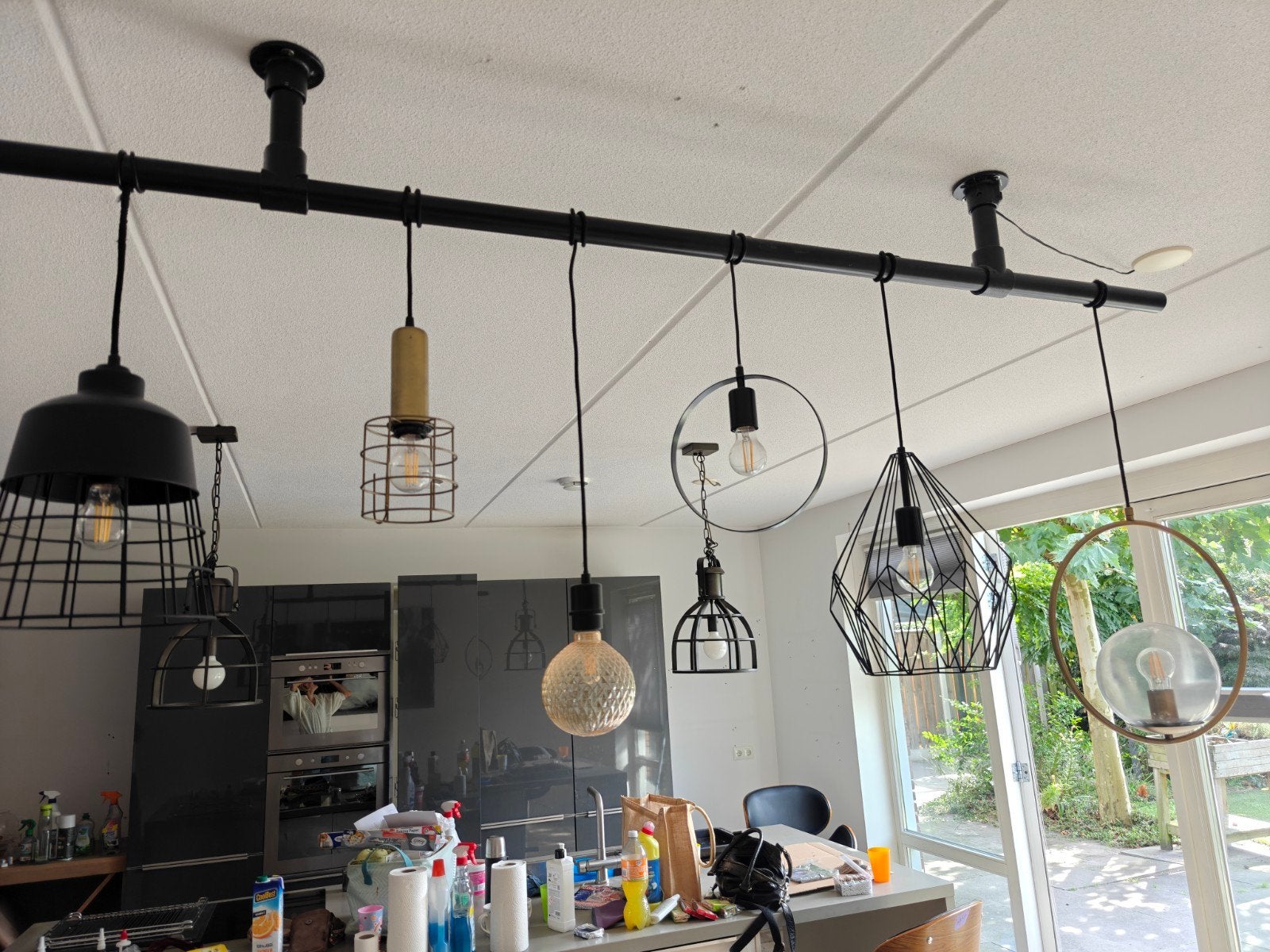 Hanglamp, Ophalen