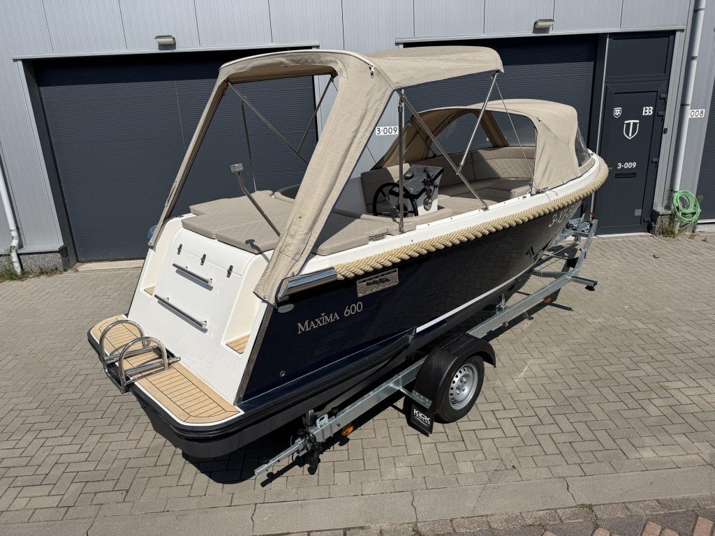 Maxima 600 Tender Sloep incl. Yamaha 40PK 64uren en Trailer, Tender, Wfwatersport@botenverhuurhoorn.nl, 2 m, Maxima