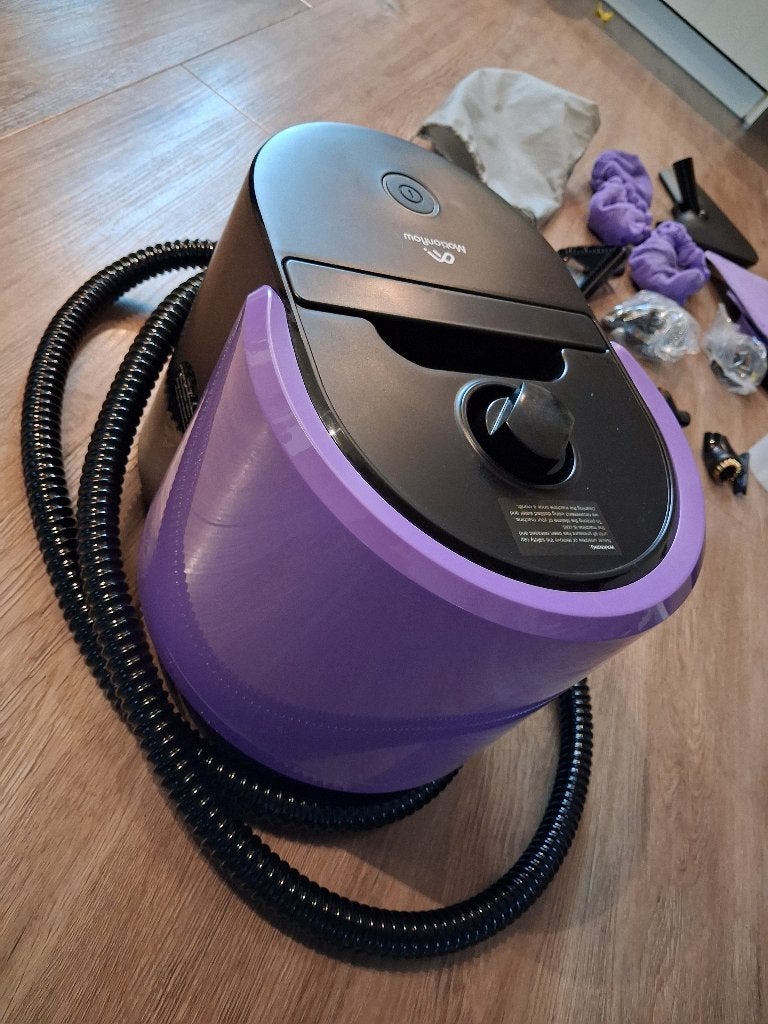 Motionflow Stoomreiniger PRO 1500W + extra accessoires, Witgoed en Apparatuur, Stoomapparaten, Ophalen, Zo goed als nieuw, Stoomreiniger