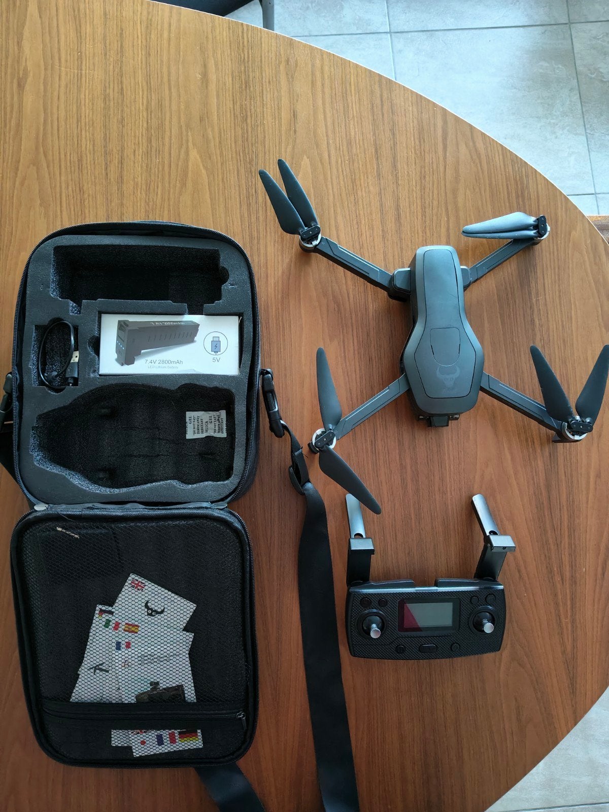 Drone SG 906 "the Beast" met accessoires, 250 tot 900 gram, Gebruikt, Cameradrone, 100 tot 1000 meter
