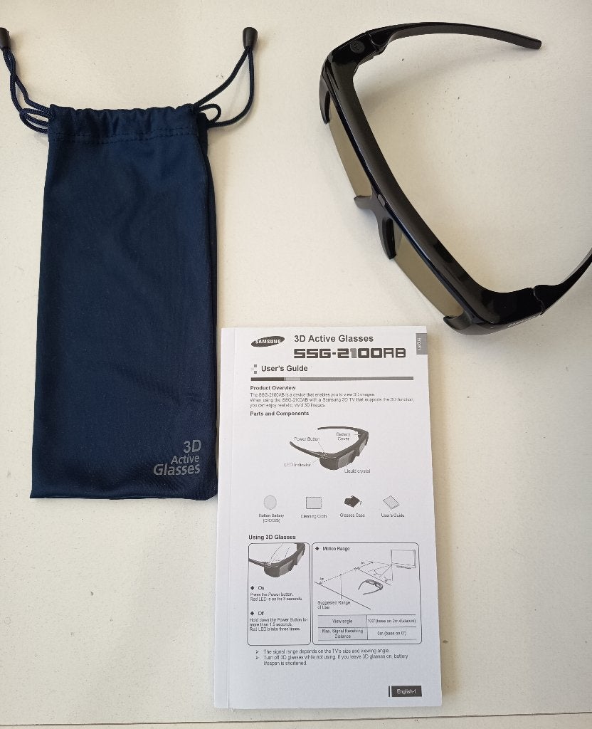 3D Active Glasses (z.g.a.n.), Verzenden, Zo goed als nieuw