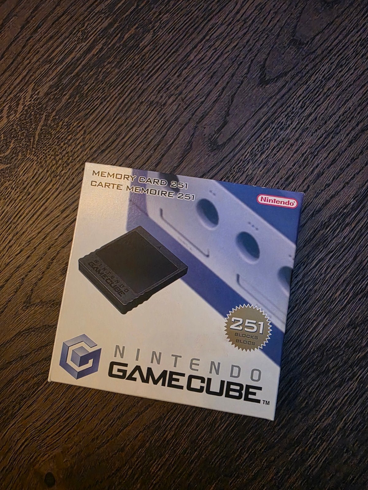 Nintendo GameCube Memory Card 251, Zwart, Ophalen of Verzenden, Zo goed als nieuw, Zonder controller