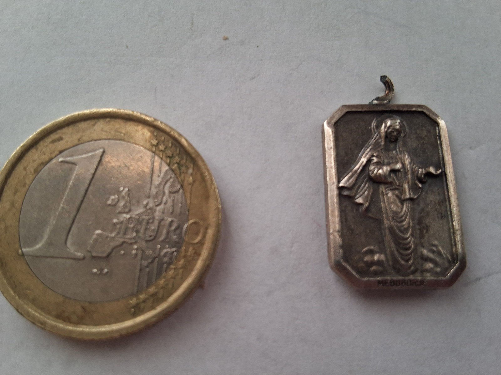 Medaille Onze-Lieve-Vrouw van Medjugorje 20e eeuw, Ophalen of Verzenden