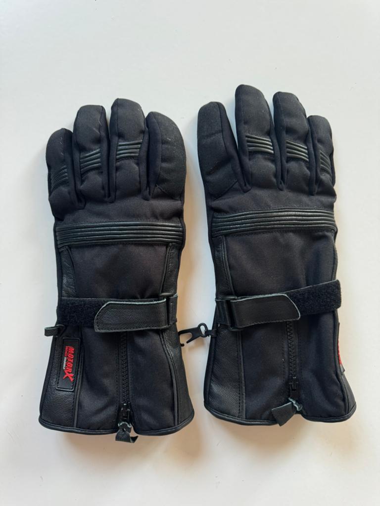 MotorX leren motorhandschoenen — maat 2XL, Motoren, Kleding | Motorkleding, Ophalen of Verzenden, Tweedehands, Handschoenen