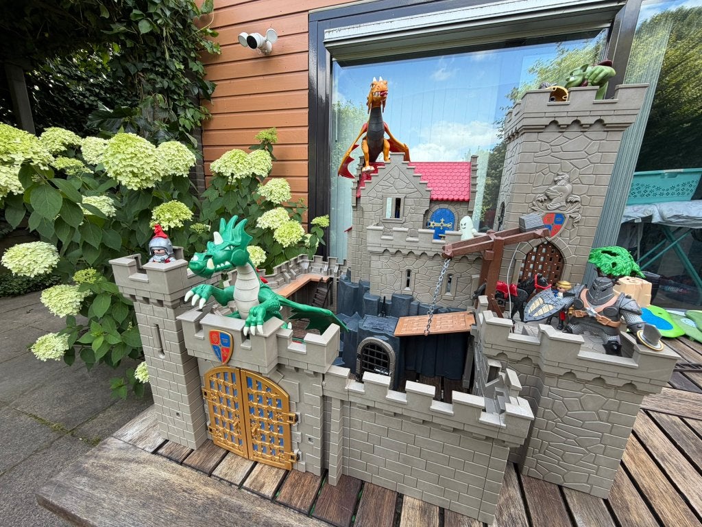 Playmobil Kasteel 6000, ridders en draken, Ophalen, Losse onderdelen, Zo goed als nieuw, Kasteel/Fort