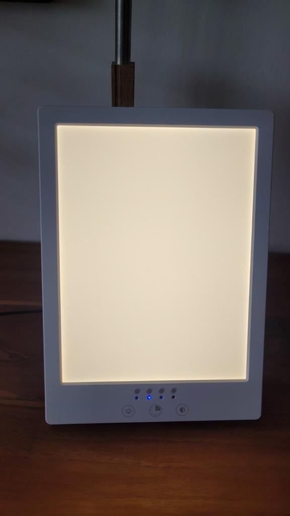 LED Licht therapie Lamp met timer en Instelbaar Licht, Ophalen of Verzenden, Zo goed als nieuw