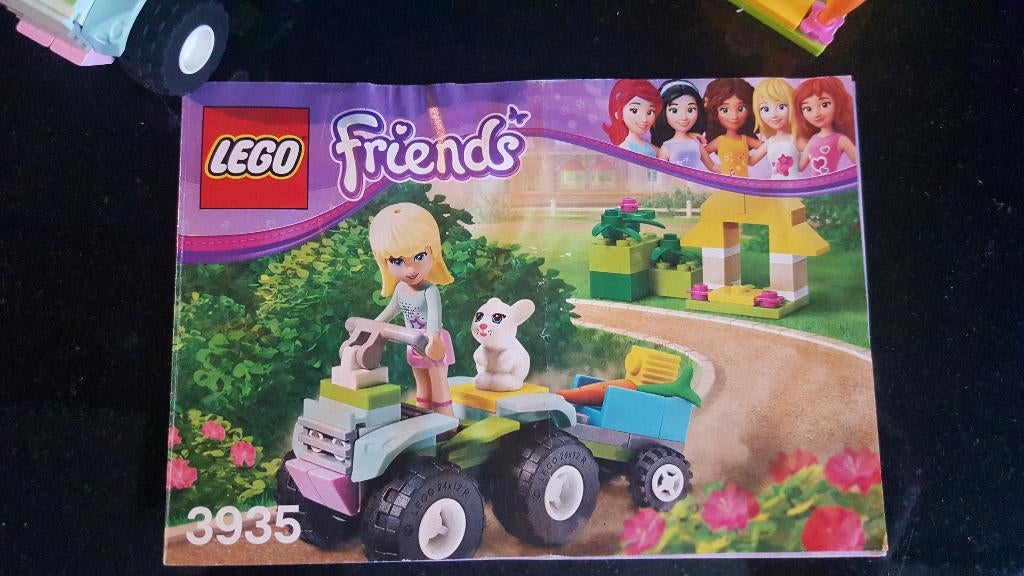 LEGO Friends Stephanie's Huisdiertransport - 3935 compleet, Lego, Friends, Ophalen of Verzenden, Zo goed als nieuw