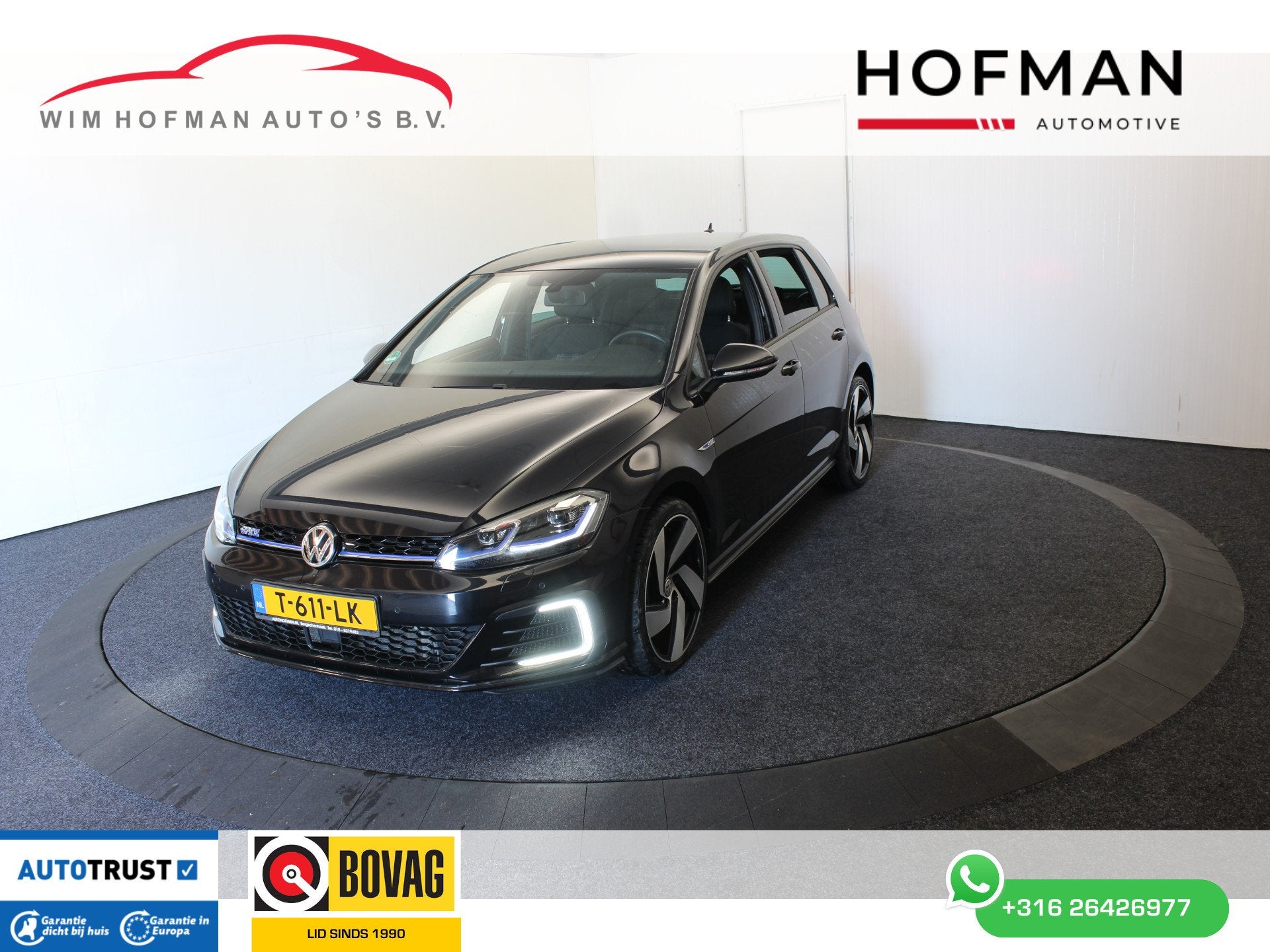 Volkswagen Golf 1.4 TSI PHEV GTE GTI Camera dodehoek detecti, Auto's, Stof, Gebruikt, 4 cilinders, Met garantie (alle)