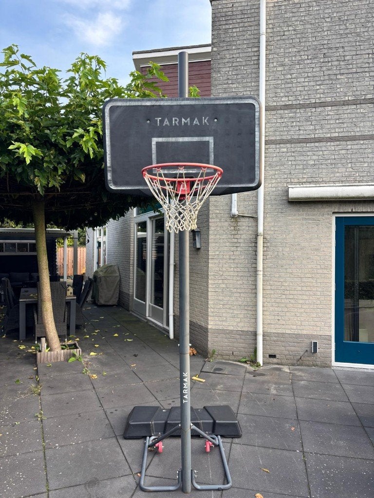 Tarmak Basketbal paal, Ophalen, Gebruikt, Ring, Bord of Paal