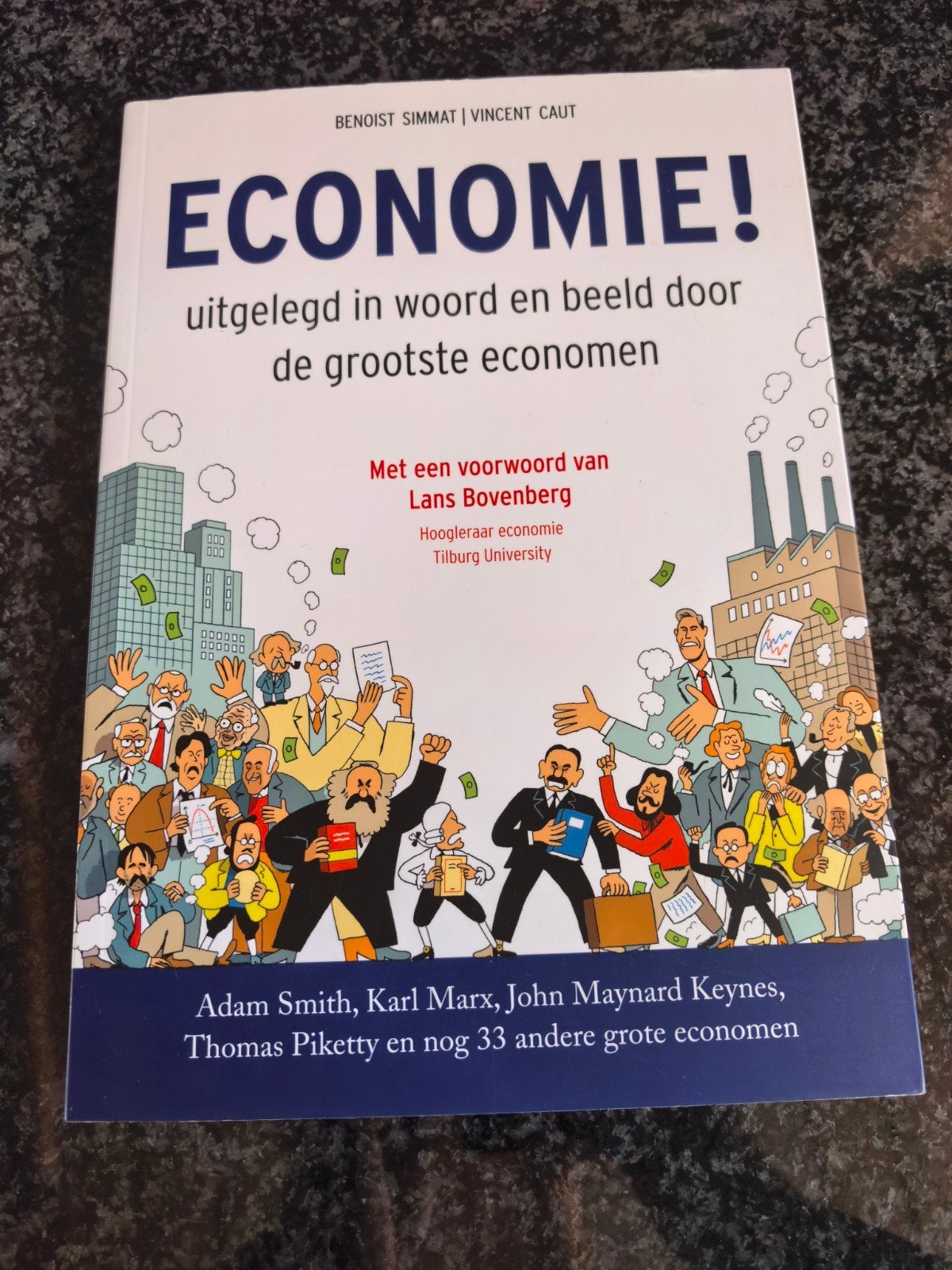 Economie! uitgelegd in woord en beeld - Benoist Simmat, Boeken, Ophalen of Verzenden, Nieuw, Economie en Marketing