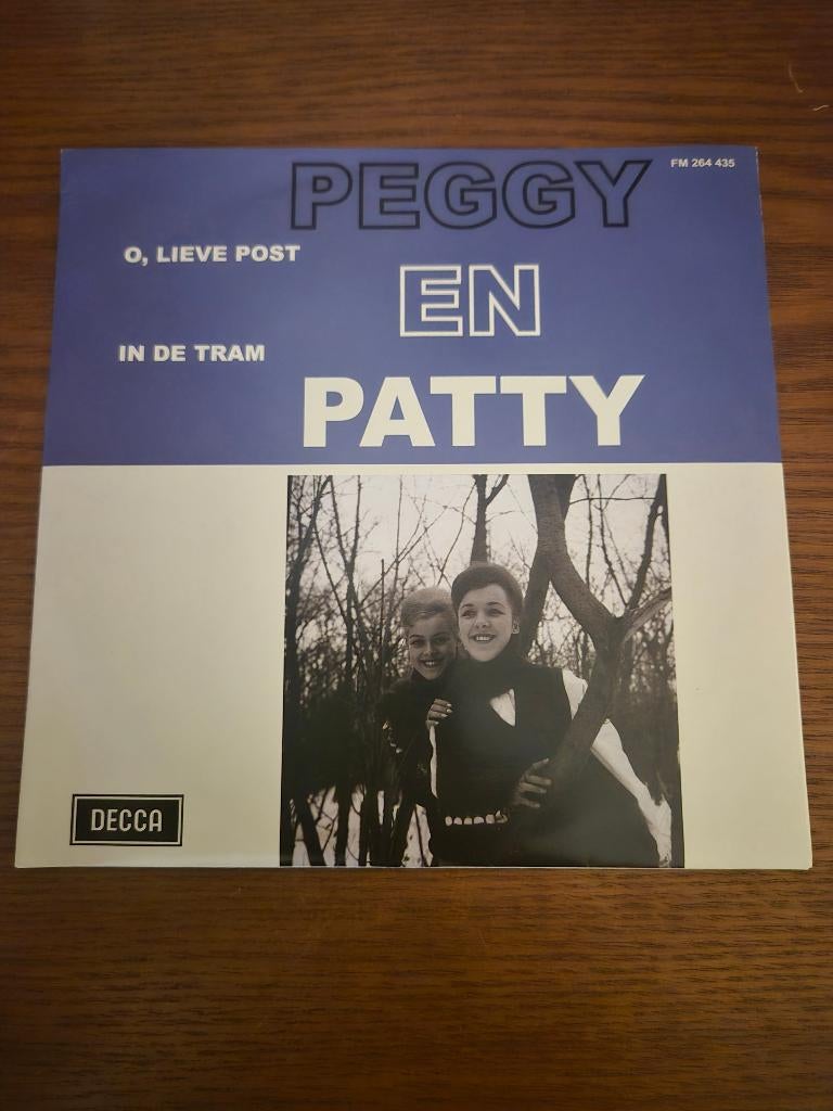 Peggy en Patty, Ophalen of Verzenden, Zo goed als nieuw, 7 inch, Levenslied of Smartlap
