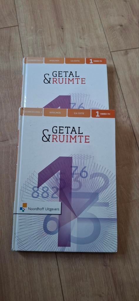 Getal & Ruimte 12e ed vmbo-t/havo 1 leerboek 1 en 2, Boeken, Schoolboeken, Ophalen of Verzenden, Zo goed als nieuw