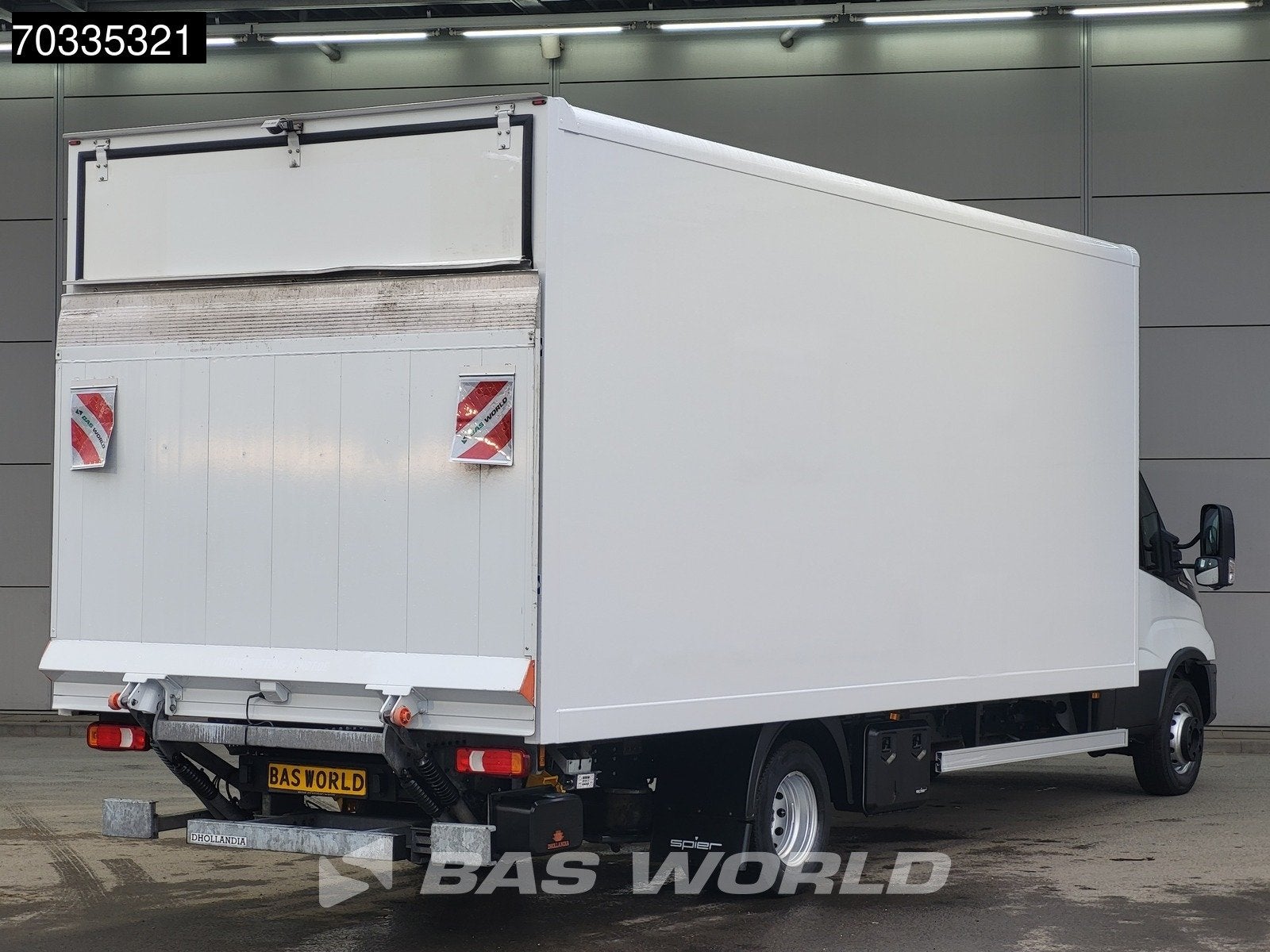 Iveco Daily 72C21 3.0L Automaat 1000KG Laadklep Luchtvering, Automaat, Stof, Gebruikt, Euro 6