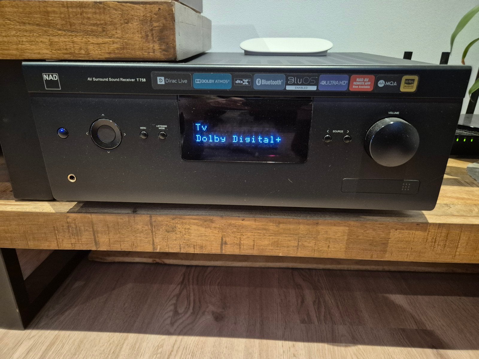 NAD T758V3I Graphite A/V Receiver - Krachtige Surround Sound, Audio, Tv en Foto, Overige merken, Overige systemen, Ophalen of Verzenden