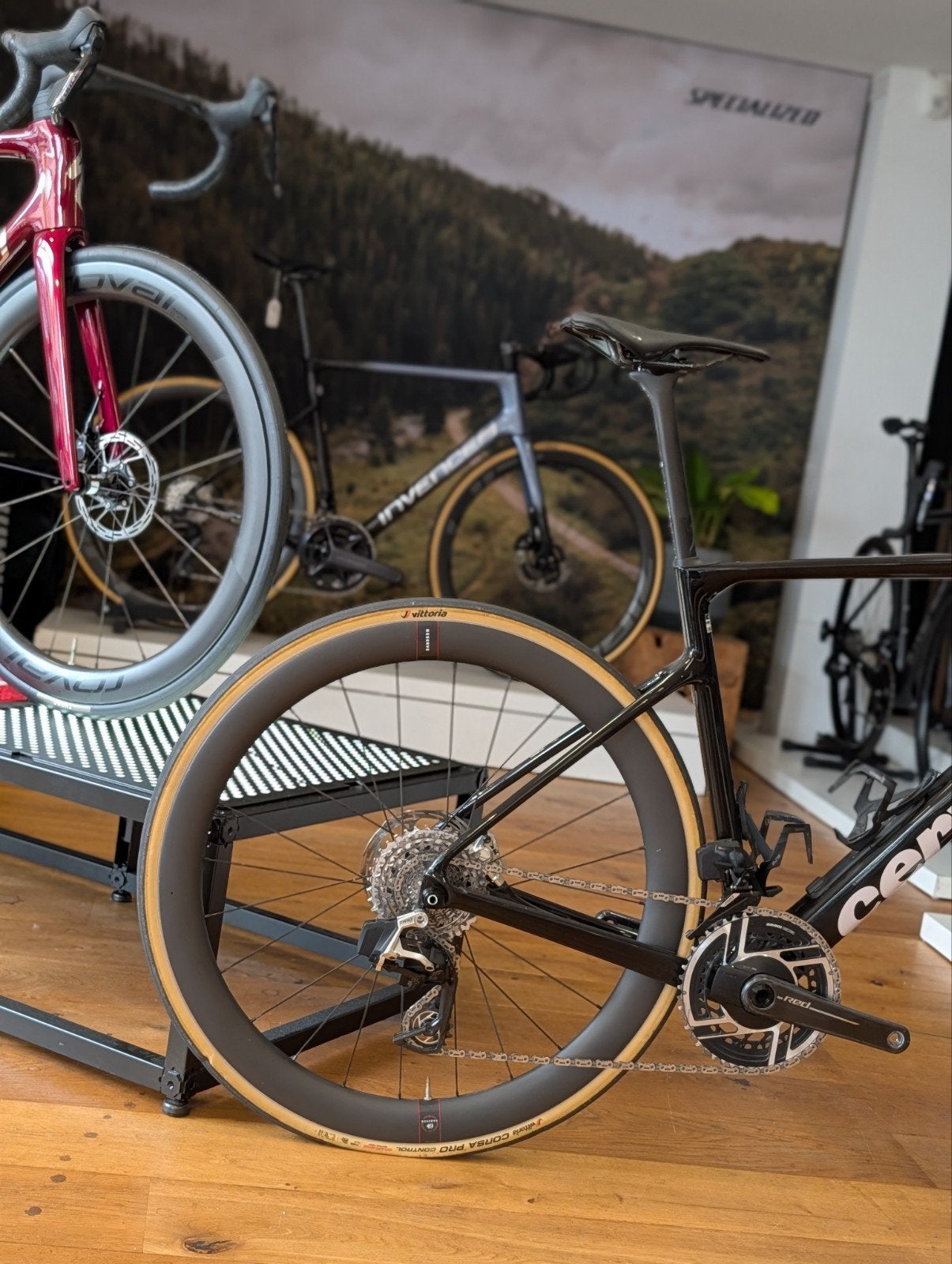 Cervélo Caledonia - 5 Red AXS 56cm 2025 Black, Fietsen en Brommers, Fietsen | Racefietsen, 28 inch, 1211kg, Carbon, Heren