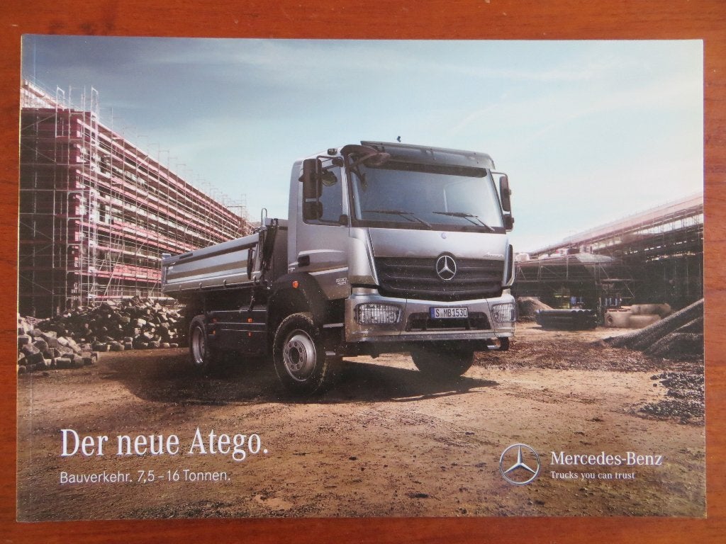 Mercedes-Benz Atego Bauverkehr (febr. 2013), Ophalen of Verzenden, Nieuw, Mercedes