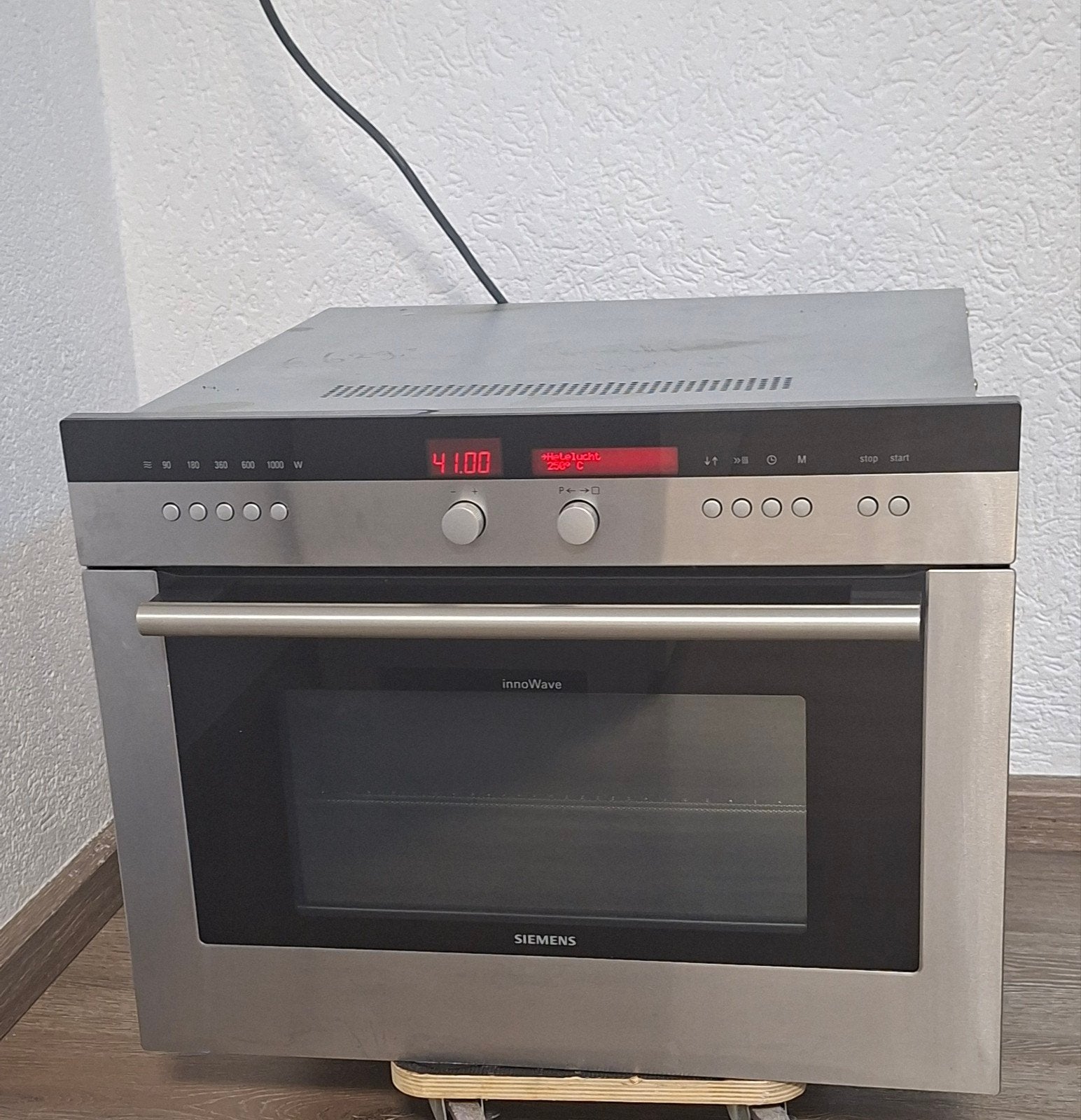 Siemens  Combi-oven Magnetron HB86E580W, 45 tot 50 cm, Gebruikt, 60 cm of meer, Siemens