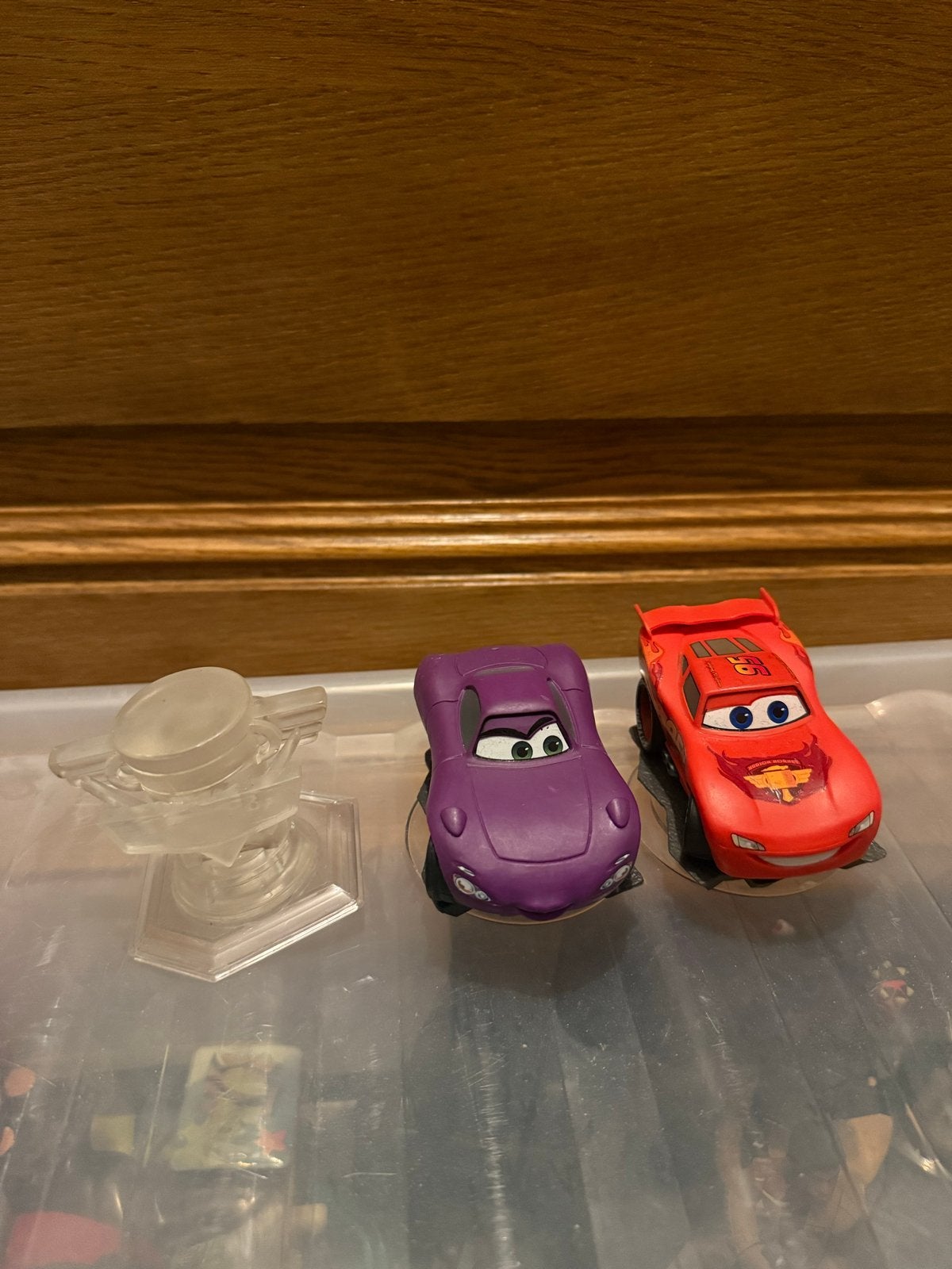 Disney Infinity Cars Figuren: Bliksem McQueen & Sally, Verzamelen, Ophalen of Verzenden, Gebruikt