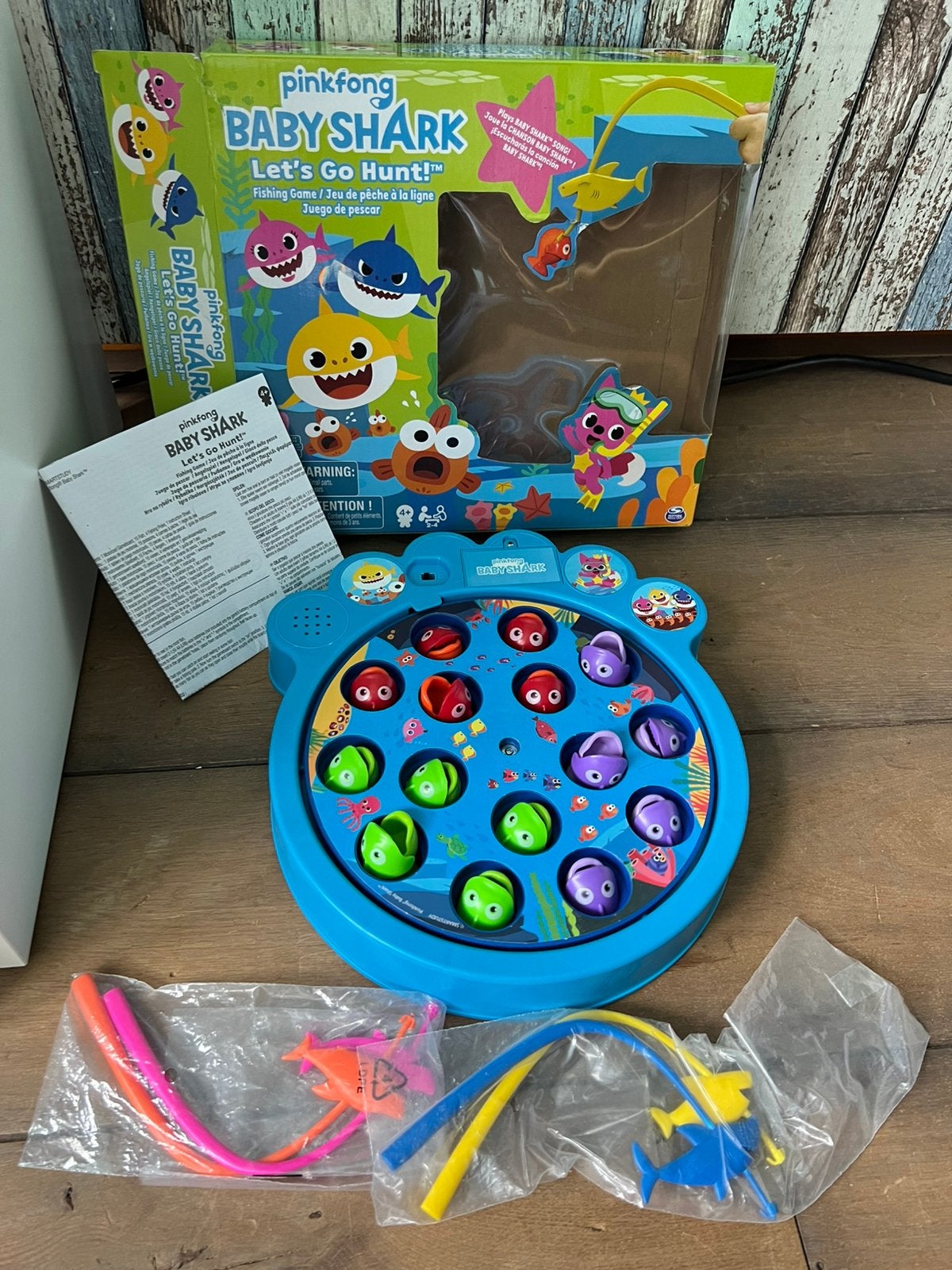 Pinkfong Baby Shark hengelspel compleet en werkend, Ophalen of Verzenden, Gebruikt, Jongen of Meisje